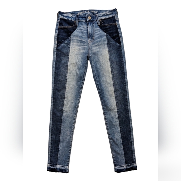 American Eagle Outfitters Denim - American eagle multicolor high rise jegging size 4